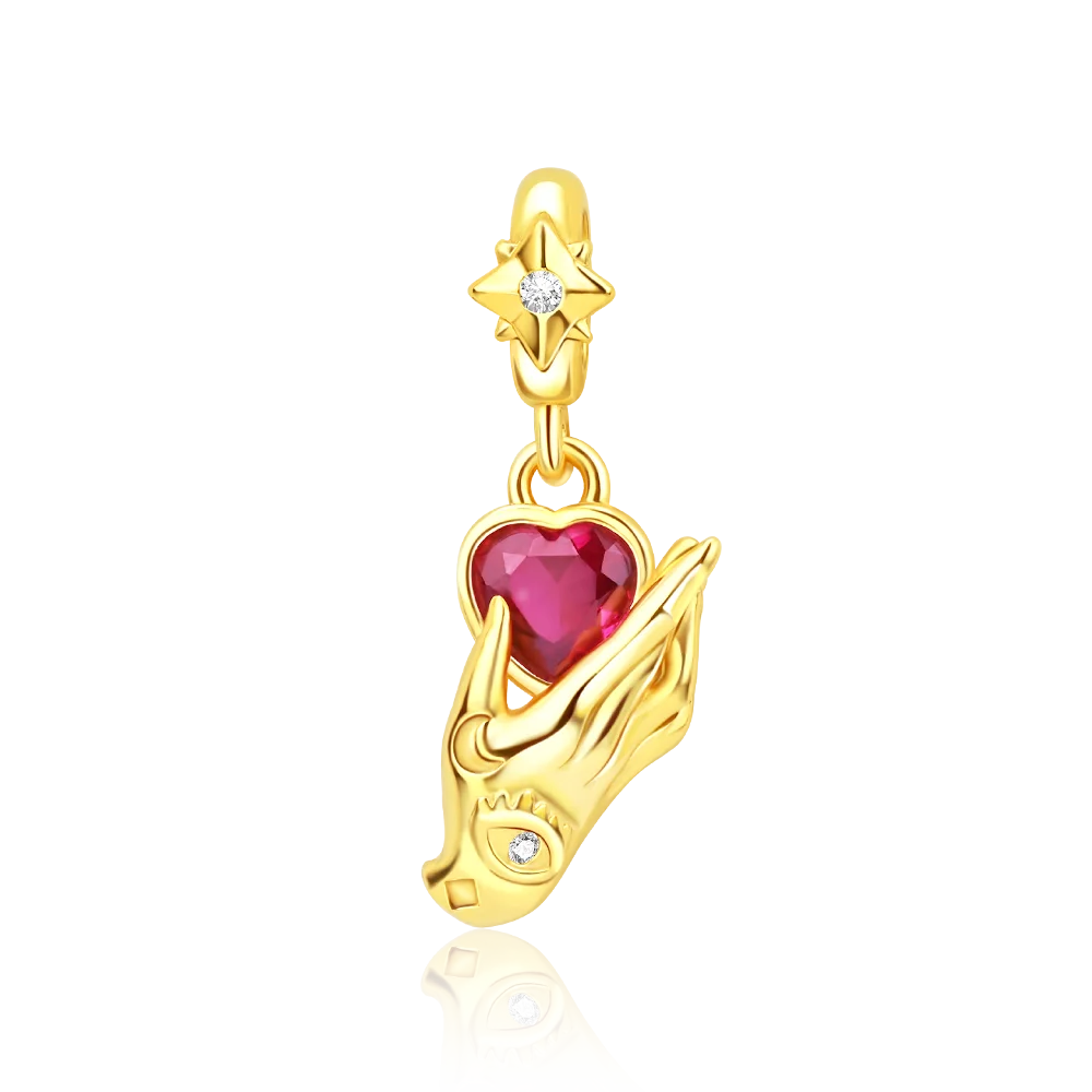 Gold Heartseeker Charm