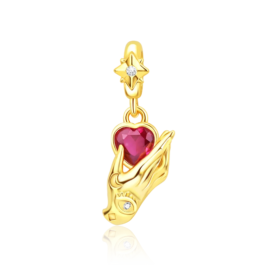 Gold Heartseeker Charm