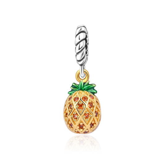 Gold Pineapple Charm