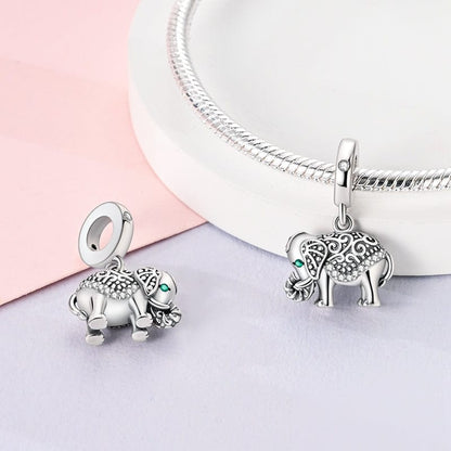 Elephant Dangle Charm