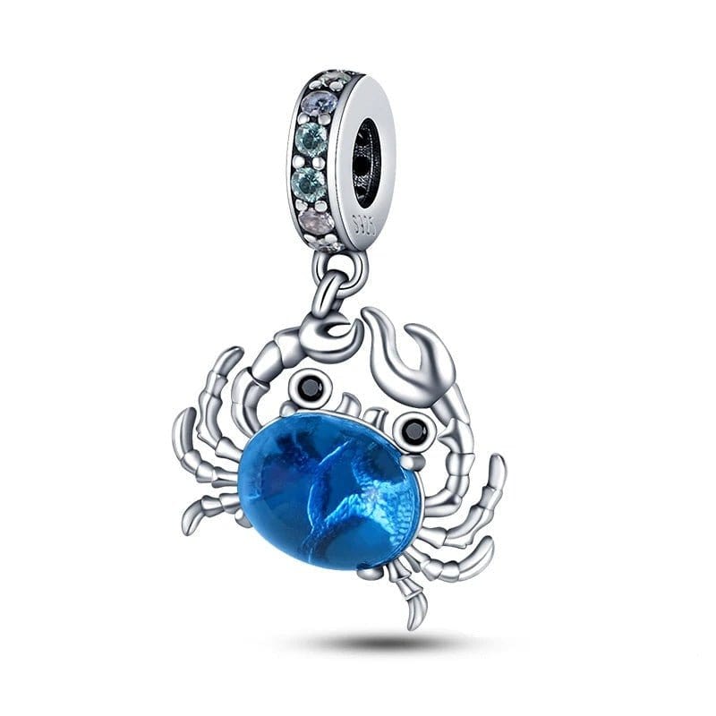 Blue Crab Charm