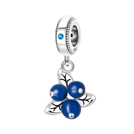 Blueberry Dangle Charm