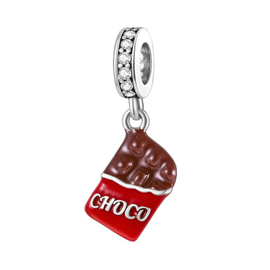 Chocolate Bar Dangle Charm