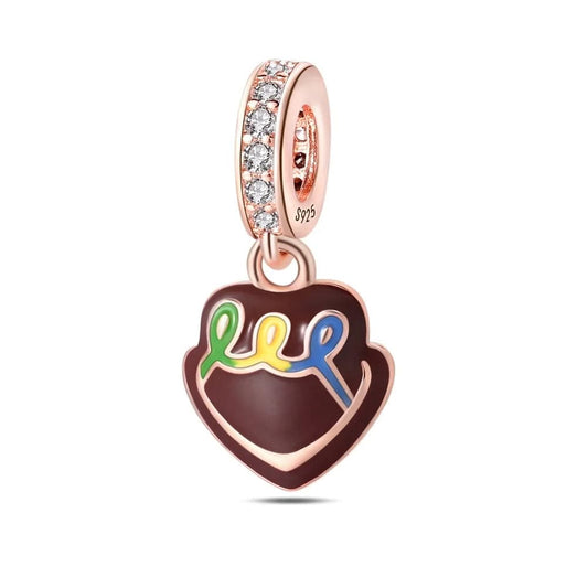 Chocolate Cake Dangle Charm