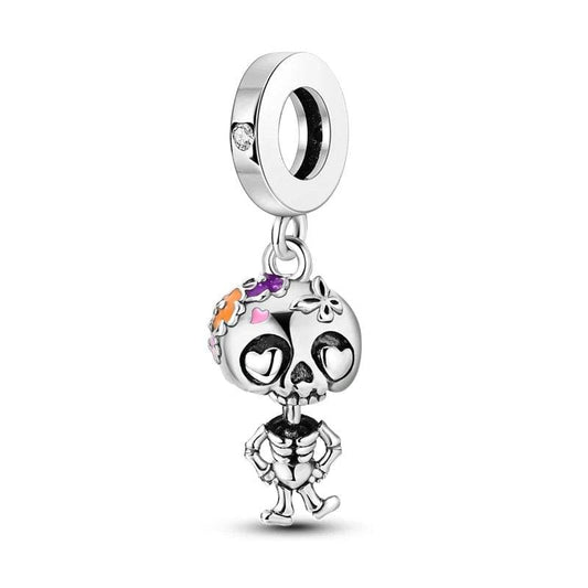 Day of the Dead Skeleton Charm