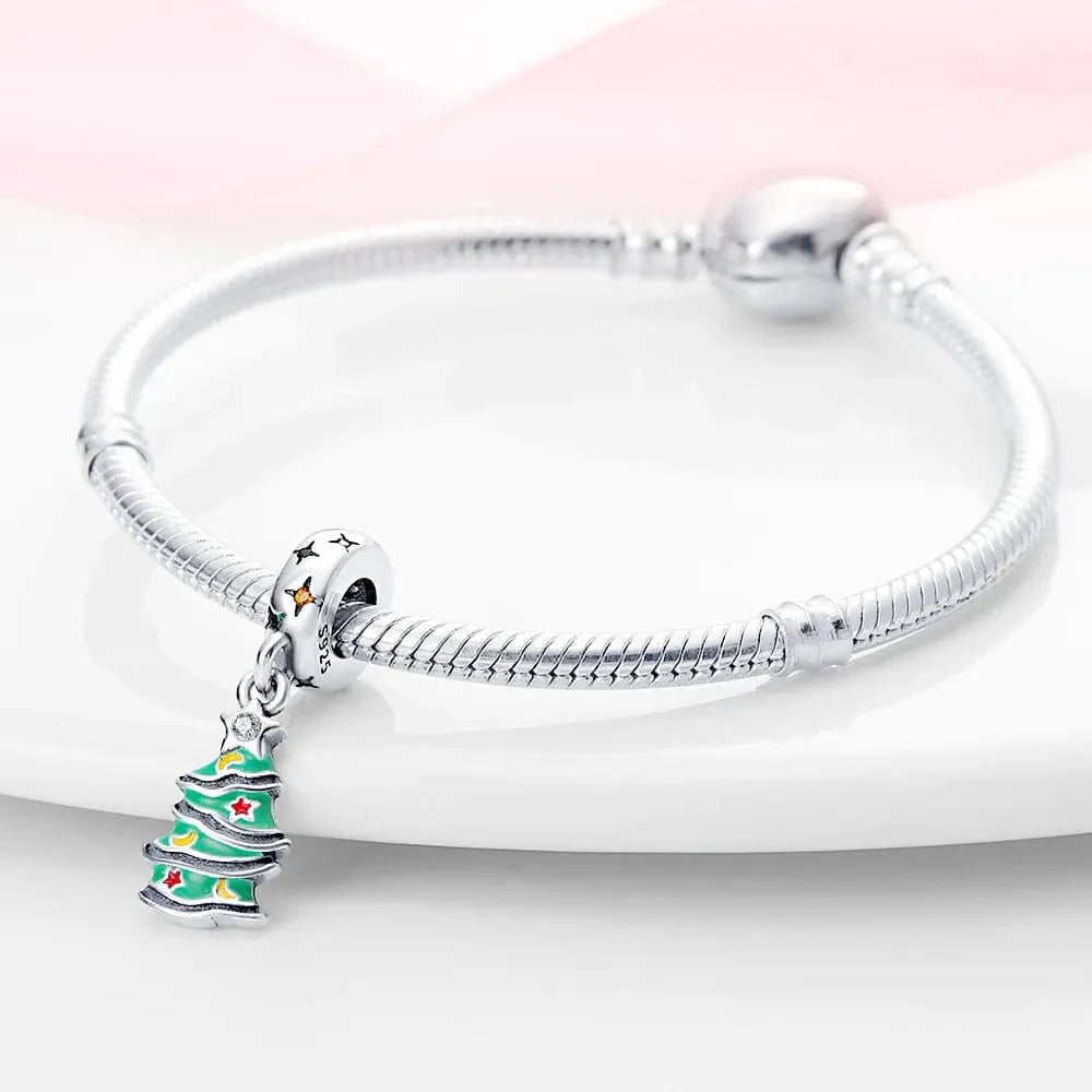 Festive Christmas Tree Charm