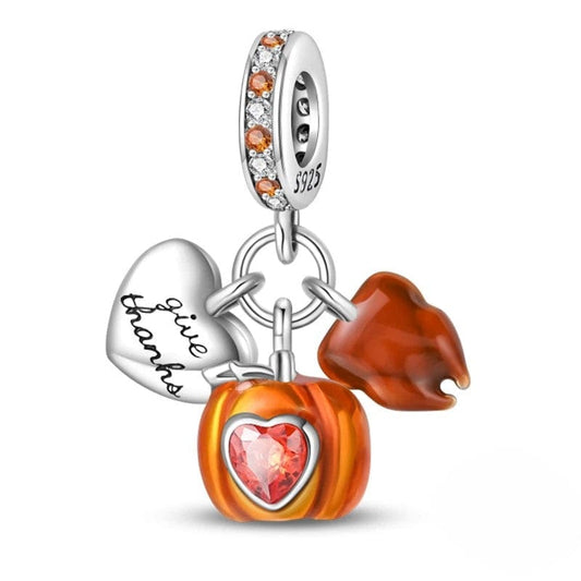 Festive Thanksgiving Trio Charm