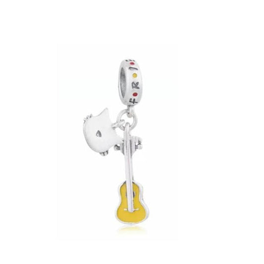 Friends TV Series Phoebe's Guitar Dangle Charm