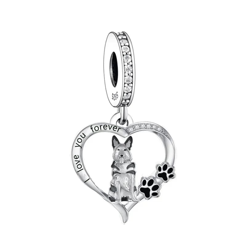 German Shepherd Dog Charm