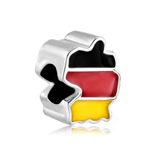 Germany Map Flag Charm