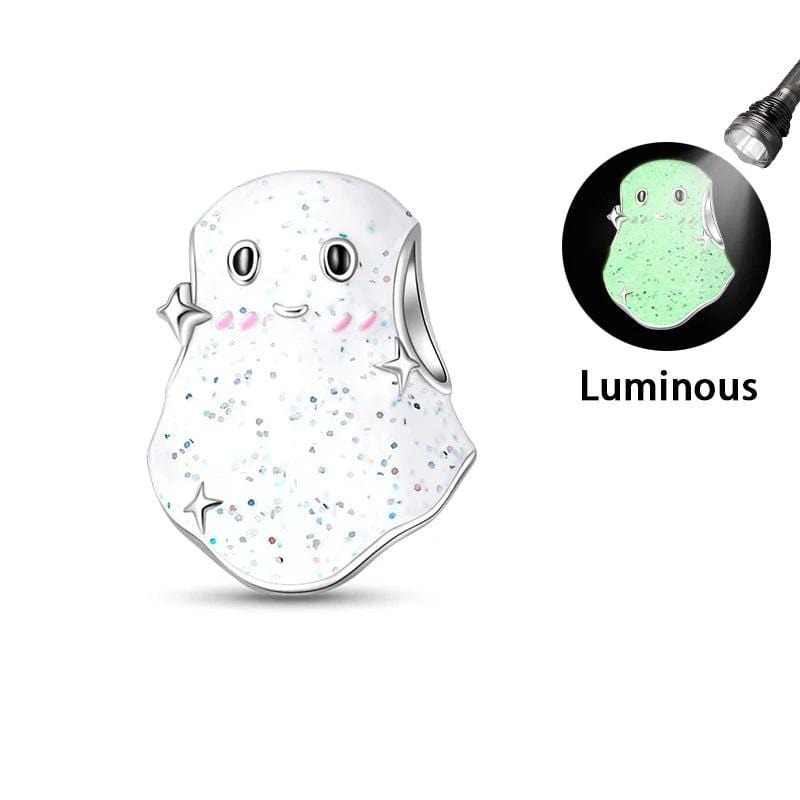 Glow-in-the-Dark Ghost Charm