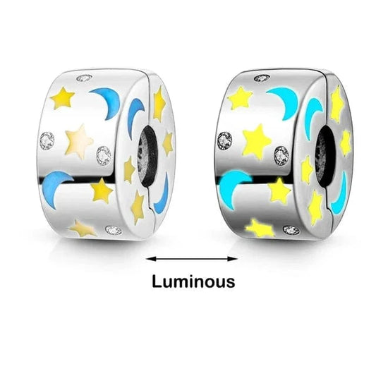 Glow in the Dark Luminous Sparkling Night Theme Charm