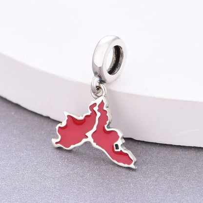 Istanbul Map Dangle Charm