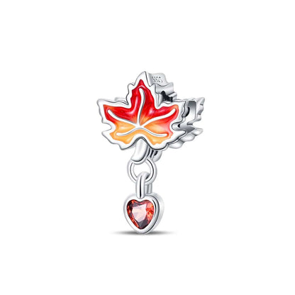 Maple Leaf Dangle Charm