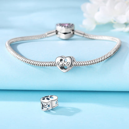 Paw Heart Charm