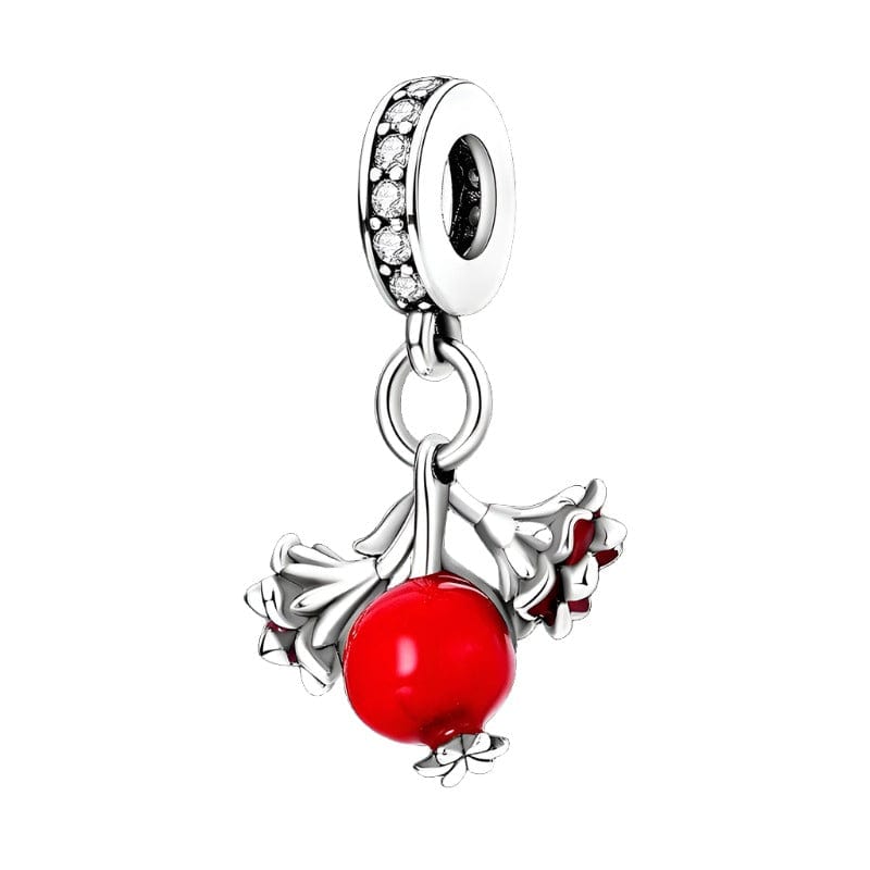 Pomegranate Dangle Charm