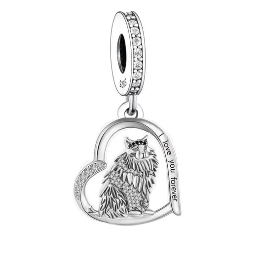 Ragdoll Cat Dangle Charm