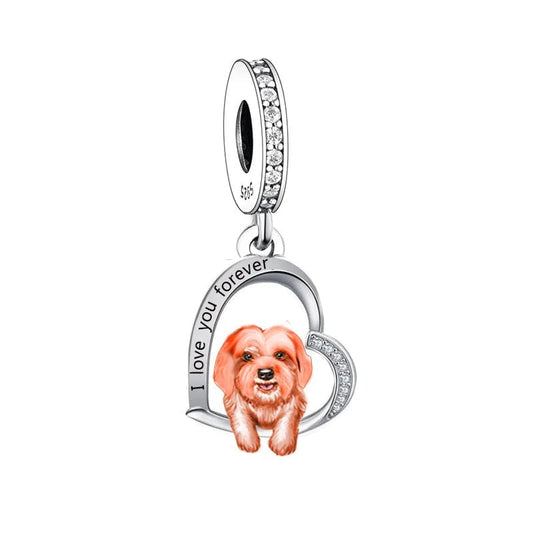 Shih Tzu Dog Charm