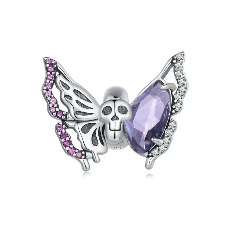 Skeleton Butterfly Charm