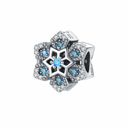 Sparkling Snowflake Pavé Charm