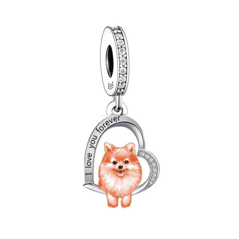 Spitz Dog Charm