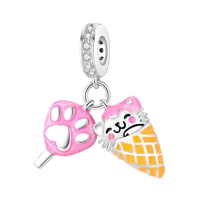 Sweet Paws Treat Double Dangle Charm